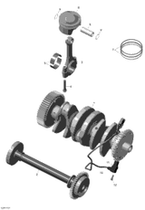 Can-Am Piston 83.97 mm Ass'y Includes 6 to 7 2021  RT LTD SE6, (Built Before Sept.2020) 420685741