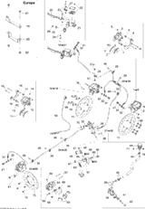 Can-Am LH Caliper Includes 10 to 18 2008  Outlander MAX 500 XT 705600576