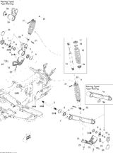 Can-Am LH Swing Arm 2008  Outlander 800 STD 706000496