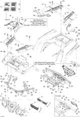 Can-Am Rear Luggage Rack 2008  Outlander MAX 400 XT 705001780