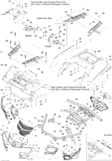 Can-Am Rear Support 2013  OUTLANDER MAX STD, XT, 400 EFI 705003656