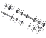 Can-Am Clutch Shaft Kit 2023  F3 - Steel Black Metallic, North Armerica 420481150