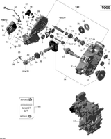 Can-Am Shift Drum Ass'y Includes 13 to 20 2012  Commander LTD, 1000 EFI 420657230