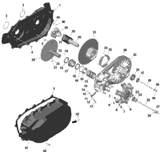 Can-Am Inner Half Ass'y 2023  Outlander 1000R EFI - XXC - North America 420280786
