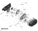 Can-Am Inner Half Ass'y Includes 33a to 35 2008  Outlander MAX 800 STD 420248233