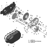 Can-Am Inner Half 2021  Outlander 1000R EFI - XXC - CE 420280374