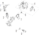 Can-Am Fuel Nozzle 2023  010- Renegade X XC 110 EFI - Black, North America A1621022A000