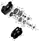 Can-Am Outer Half Ass'y 2022  Maverick MAX Turbo RR - DS - North America 420280813