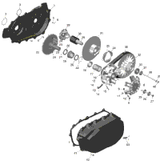 Can-Am Outer Half Pulley Ass'y 2023  Outlander 570 EFI - XU - (4JPB) - CE 420280178