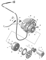 Can-Am Electric starter Ass'y 2022  Defender MAX HD9 - DPS - North America 420684566