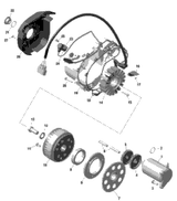 Can-Am Stator Plate 650W 2023  Renegade T 1000 EFI - XXC - T Regulation 420685634