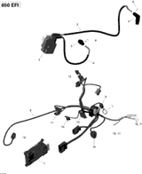 Can-Am Engine Wiring Harness Includes 8 to 17 2014  OUTLANDER 650EFI XMR 420264790