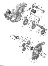 Can-Am LH Gear Housing Ass'y 2021  Outlander 850 EFI - XMR - North America 420212215