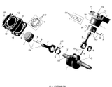 Can-Am Crankshaft Ass'y 2018  OUTLANDER MAX 6X6 - 650 EFI - T3 420219746