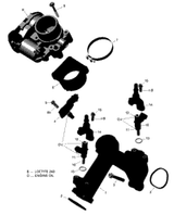 Can-Am Throttle Body Ass'y 2018  OUTLANDER 6X6 T3 650 EFI 420893147