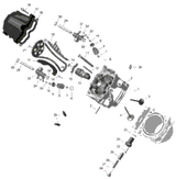 Can-Am Cylinder Front Ass'y 2023  Outlander 450 EFI - STD - CE 420413106