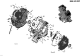 Can-Am Crankcase Ass'y Includes 1a to 13 2008  Outlander MAX 800 STD 420684554
