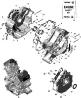 Can-Am Crankcase Ass'y 2022  Defender MAX HD10 - XT - North America 420686549