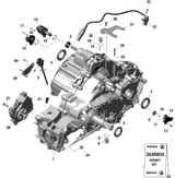 Can-Am Gearbox 2020  Defender MAX HD10 - XMR - North America 420686796