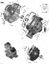 Can-Am Long Block, 800 2011  Commander 800 420081020