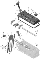 Sea-Doo Valve Cover 2021 FISH PRO 170 420911951