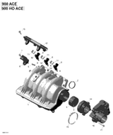 Sea-Doo Flame Arrestor 2018 SPARK 900 ACE 420667710