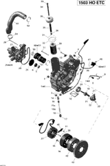 Sea-Doo Starter Double Gear 2012 RXT 260 (RS), (17CS) 420834488