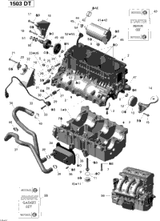 Sea-Doo Oil Radiator 2010 GTI 130 and Rental 420888852