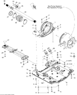 Sea-Doo Riding Plate Ass'y Includes 4 to 7 2012 GTX 215, (42CS) 271001739