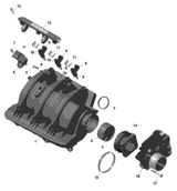 Sea-Doo Airbox Ass'y 2022 SPARK 900 ACE 420867368