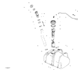 Sea-Doo Fuel Tank Ass'y 2016 Wake 275500783