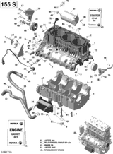 Sea-Doo Engine Gasket Set 2017 GTX 420889773