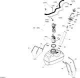 Sea-Doo Pump Fuel Ass'y 2020 Spark 900 HO ACE 00064L 275500996