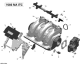 Sea-Doo Throttle Body Socket Ass’y 2016 GTX 420892592
