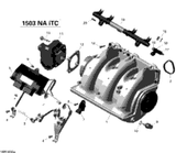 Sea-Doo Throttle Body Socket Ass’y 2016 GTX 420892592