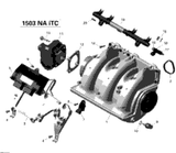 Sea-Doo Throttle Body 2014 GTX S 155 420892590