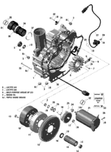 Sea-Doo Timing Drive Cover 2018 RXP 300 420912261