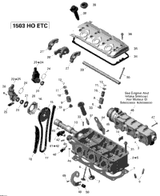 Sea-Doo Cylinder Head Ass'y Includes 2 to 5 2013 RXT-X 260 & RS 420613978