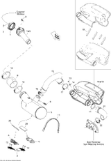 Sea-Doo Muffler 2011 RXT-X 260 & RS 274001384