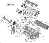 Sea-Doo Camshaft 2010 GTI SE 130 420837854