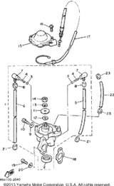 Washer, Spring 1992 ENTICER II LT (ET410TRS) 92990-05100-00