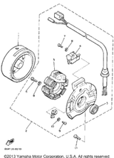 Washer, Spring 1990 SNOSCOOT (SV80P) 92990-05100-00