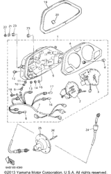 Washer, Spring 1995 VMAX 600 (VX600V) 92901-04100-00