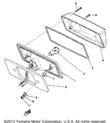 Screw, Pan Head 1975 GPX433G 98511-04030-00