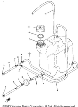 Hose 1975 GPX433G 90446-09062-00