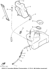 Clip 1992 BRAVO T (LONG TRACK) (BR250TS) 90467-09026-00