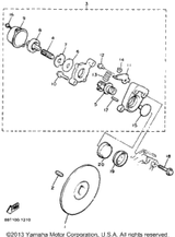 Shim, Caliper 1993 VENTURE GT (VT480GTT) 86M-25827-00-00