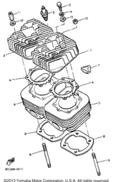 Washer, Plate 1990 PHAZER II (PZ480P) 92990-06600-00