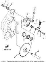 Washer, Plate 1985 V-MAX (VMX540J) 92990-10600-00