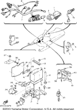 Screw, Pan Head 1990 PHAZER II LE (ELEC START) (PZ480EP) 98580-05010-00